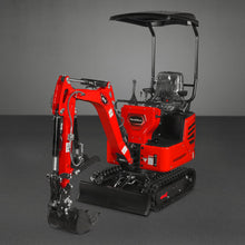 Mini Compact Excavator HONDA GX390 Engine, 65.7” Max. Digging Depth, 2280 LBS Operating Weight, MEC10